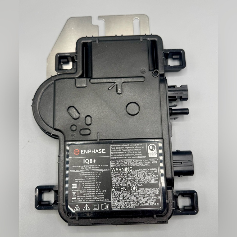 New Enphase IQ8+ Solar Panel Module Microinverter Unit - Picture 2 of 5